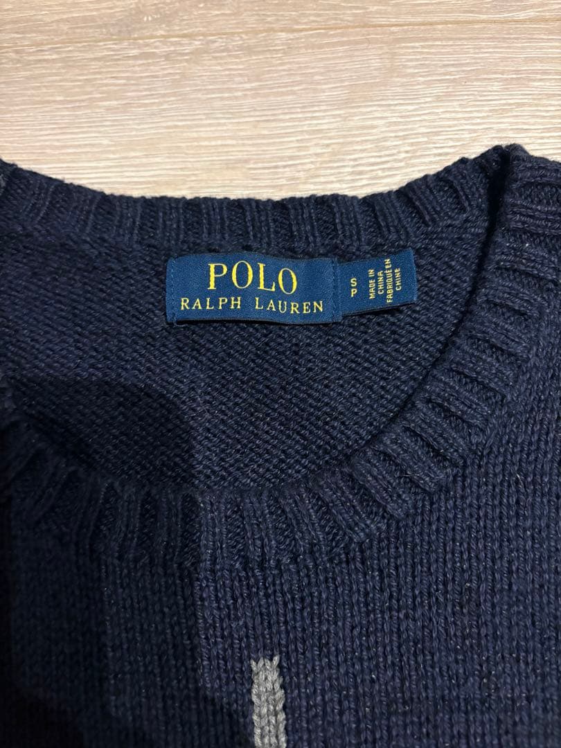 ポロ　ラルフローレン　ラグビーニット