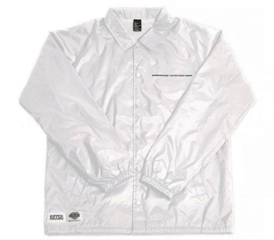 tattoostudioyamada コーチジャケット ホワイト M