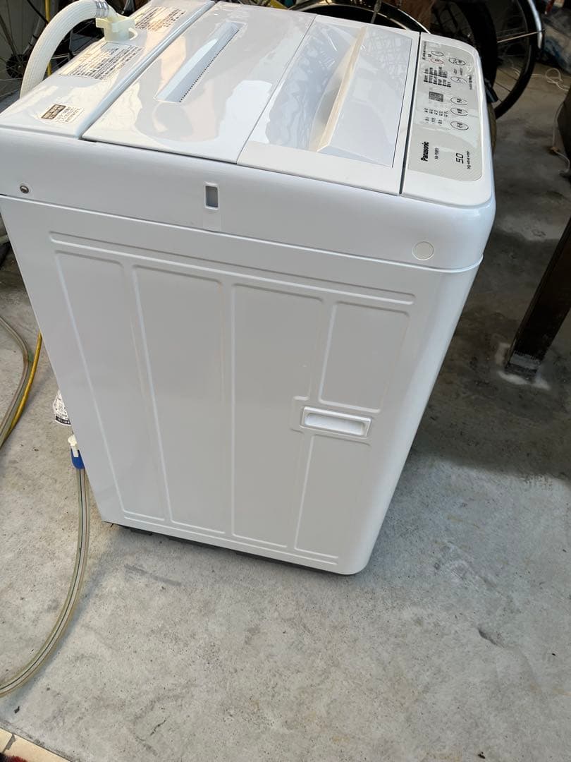 引き取り限定　パナソニックの全自動電気洗濯機「NA-F50BE6」