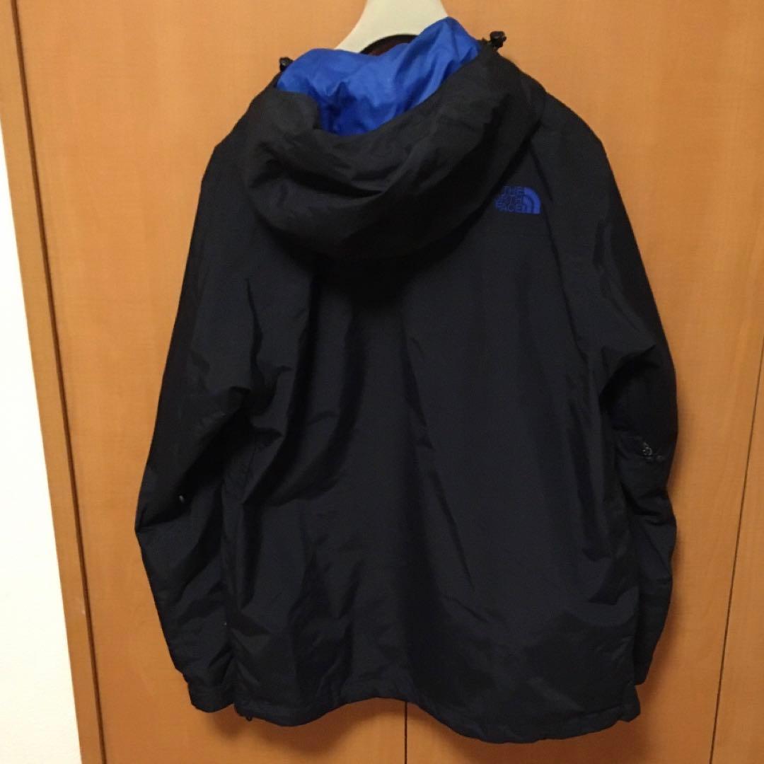 ノースフェイス　マウンテンパーカー ブラック／ブルー