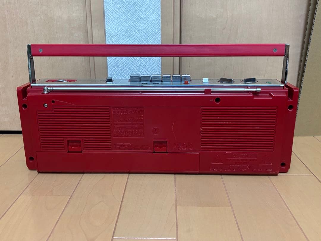 Sony ソニー　CFSーV5 カセットレコーダー「ラジカセ」(動作品)