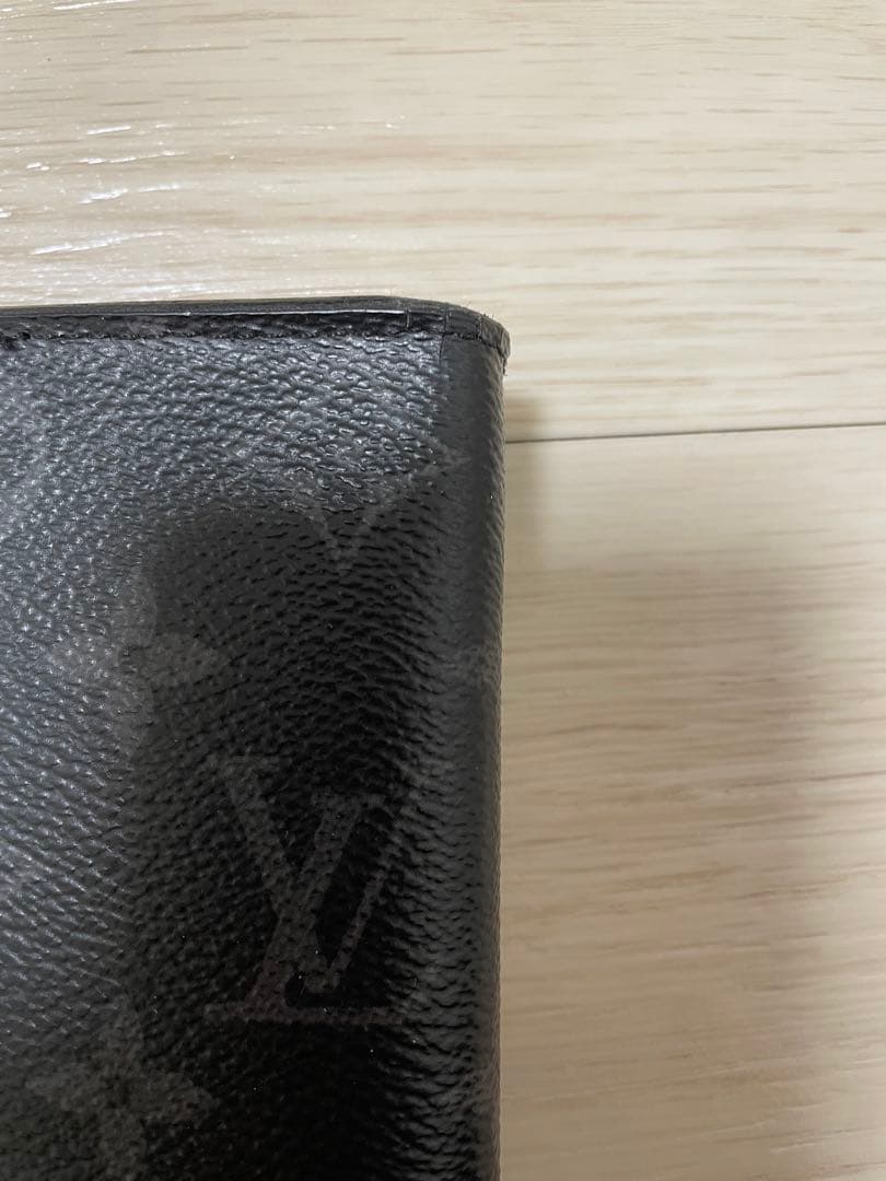 LOUIS VUITTON ポルトフォイユ・ブラザ モノグラム エクリプス長財布