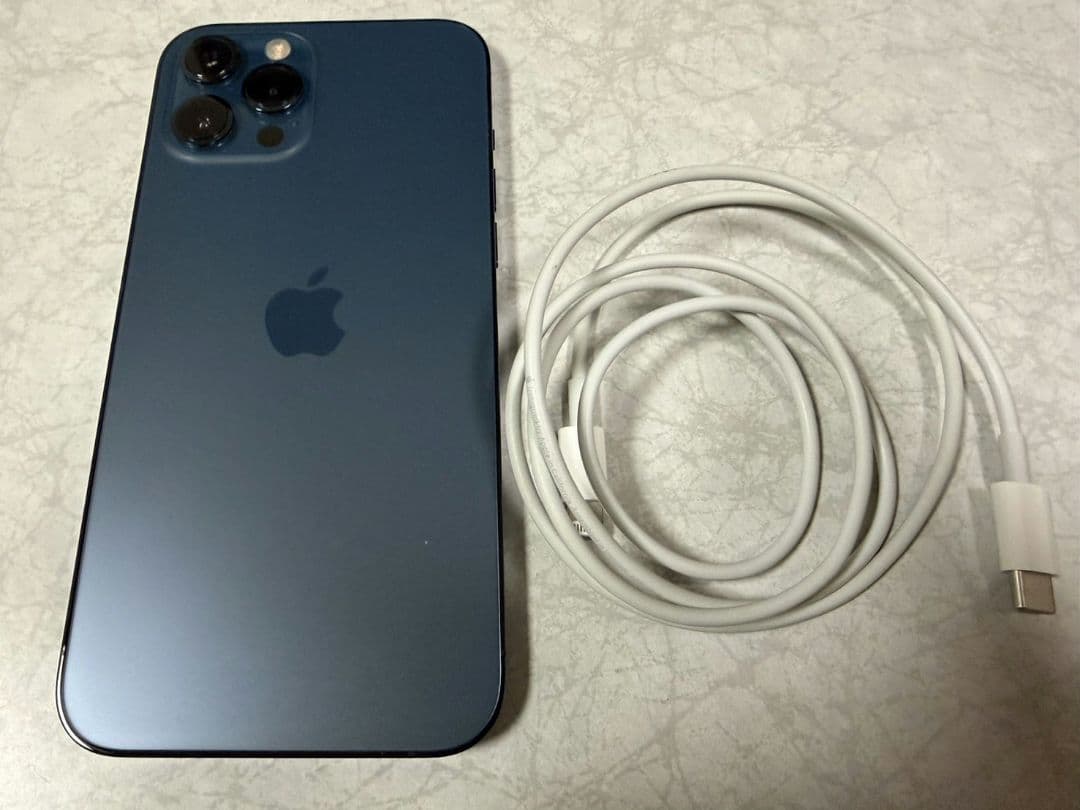 iPhone12promax パシフィックブルー　256GB Apple