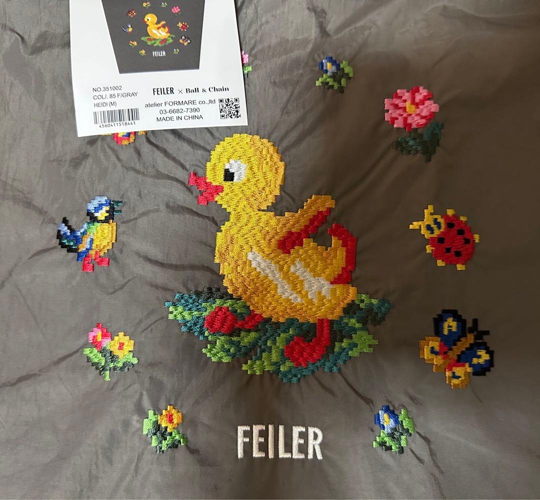 FEILER 【新品】ボールアンドチェーンハイジ　グレー　M正規品