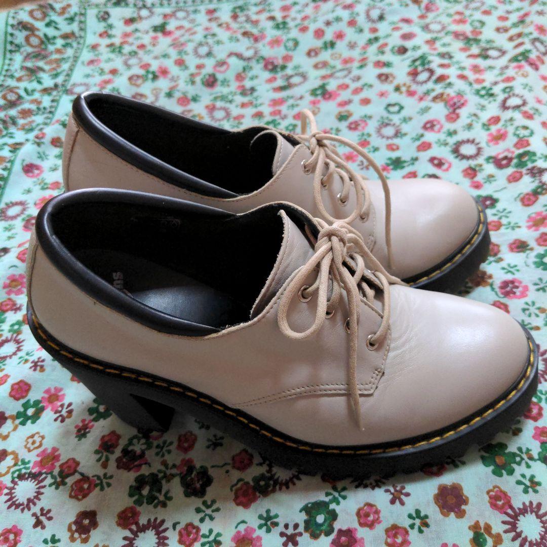 Dr.Martens・エアウェア・ヒールパンプス・グレージュ・UK8・25cm