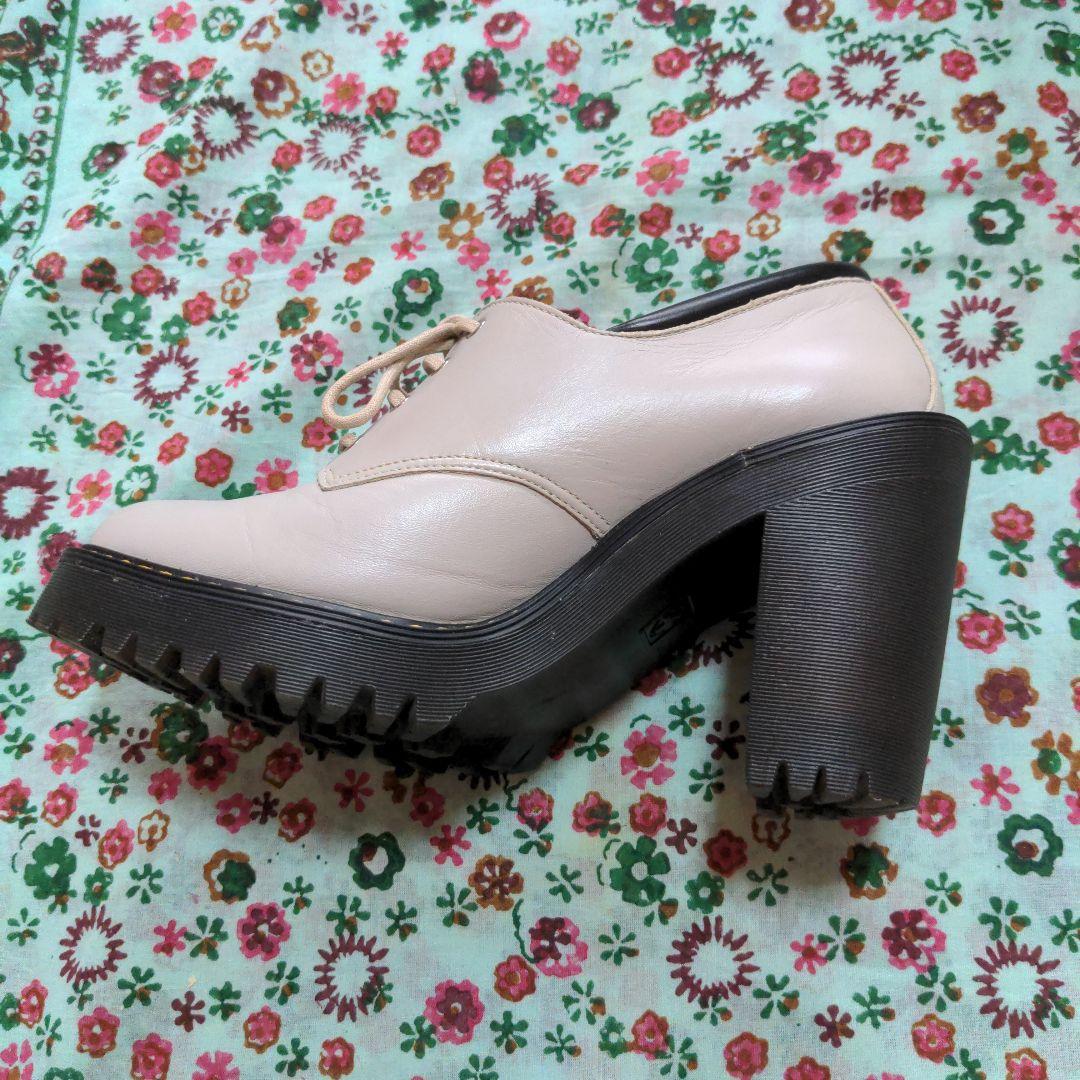 Dr.Martens・エアウェア・ヒールパンプス・グレージュ・UK8・25cm