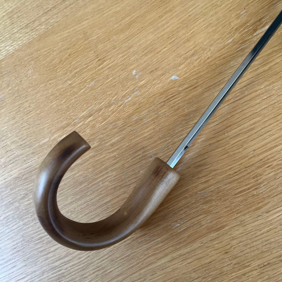 FOX UMBRELLAS折りたたみ傘 ネイビーチェック柄