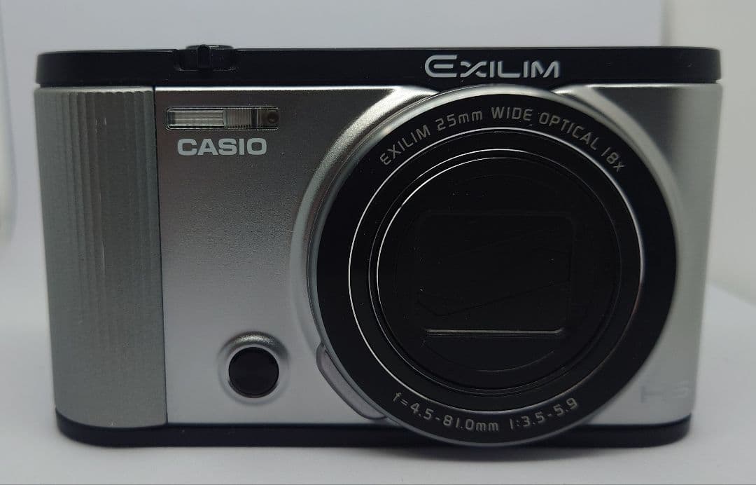 CASIO EX-ZR1600シルバー 自撮り対応 チルト液晶 18倍