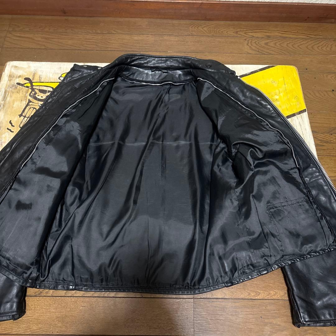 美品‼️schott641 42インチシングルライダース インナーボア付