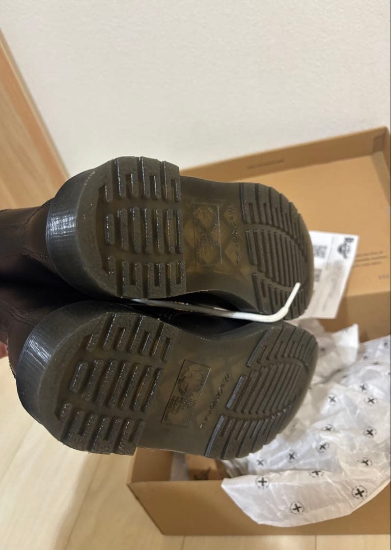 Dr.Martens ドクターマーチン ホワイトステッチ8ホールブーツUK3