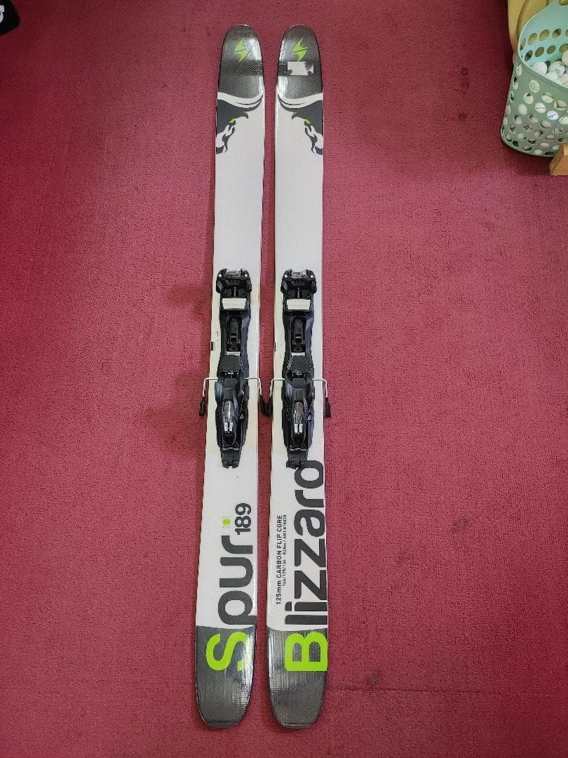 スキー 189 Blizzard Spur 125mm Carbon Flip Core