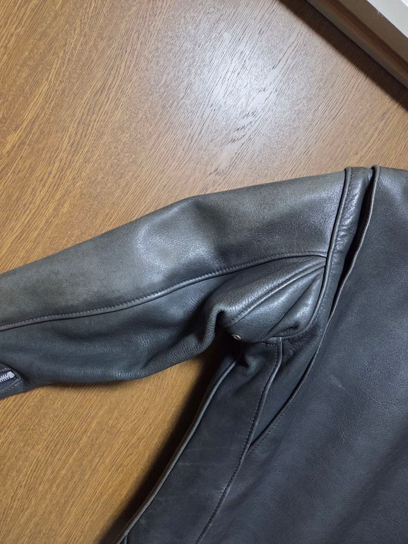 schott 641 シングルライダースジャケット36