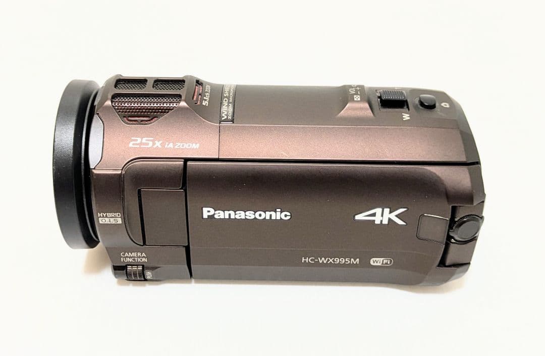 パナソニック 4K ビデオカメラ HC-WX995M-T 64GB