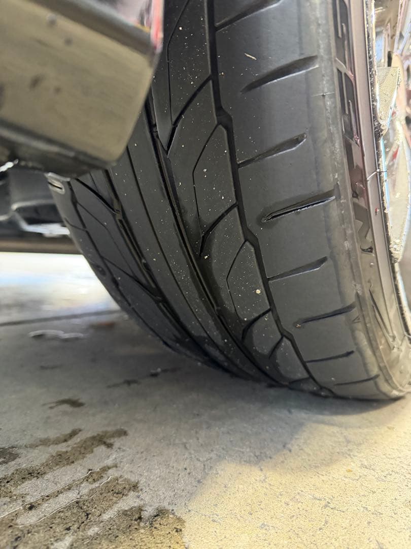 G*D様 pcd100 19インチホイール ツライチ nittoタイヤ溝あり　プ