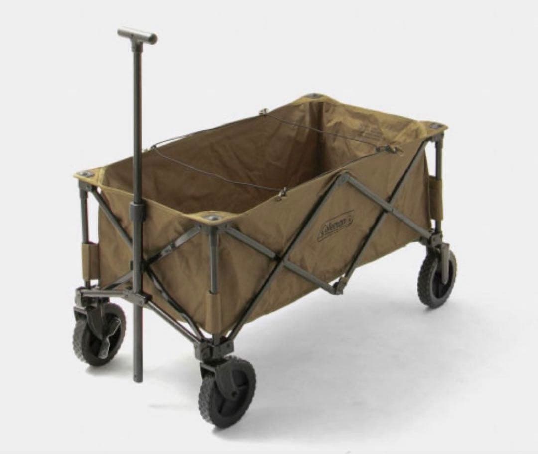 【値下げ】別注　コールマン　ワゴン（キャリーカート）
