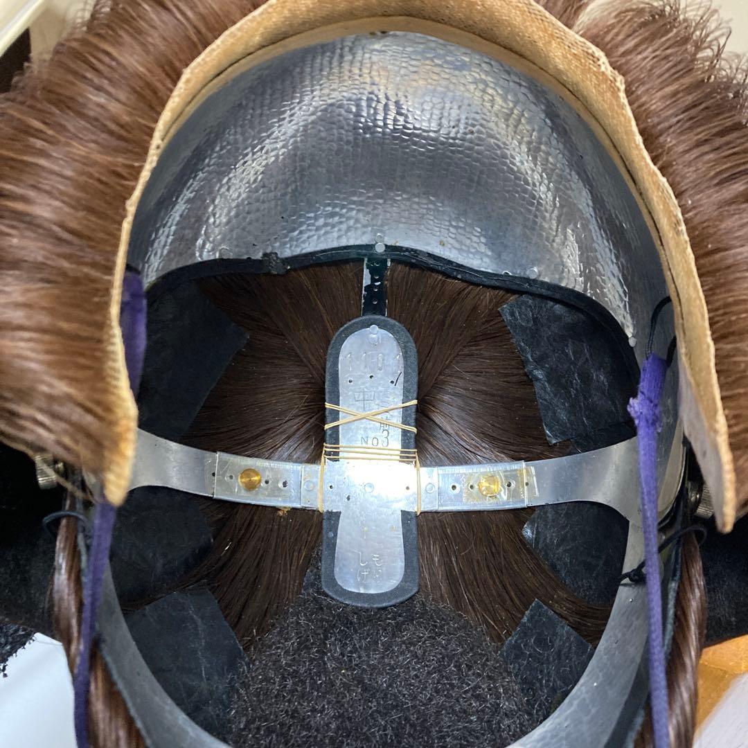 ダークブラウン 日本髪かつら