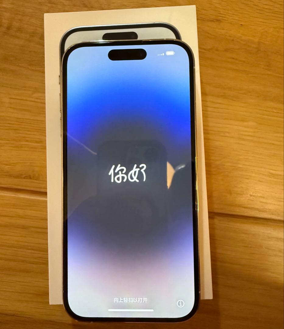 美品　Apple iPhone 14 Pro シルバー 本体 256GB