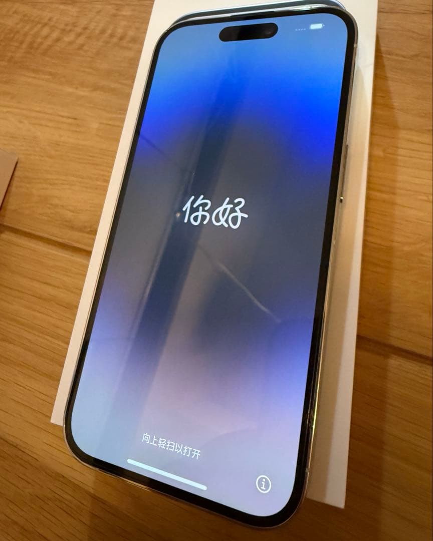 美品　Apple iPhone 14 Pro シルバー 本体 256GB