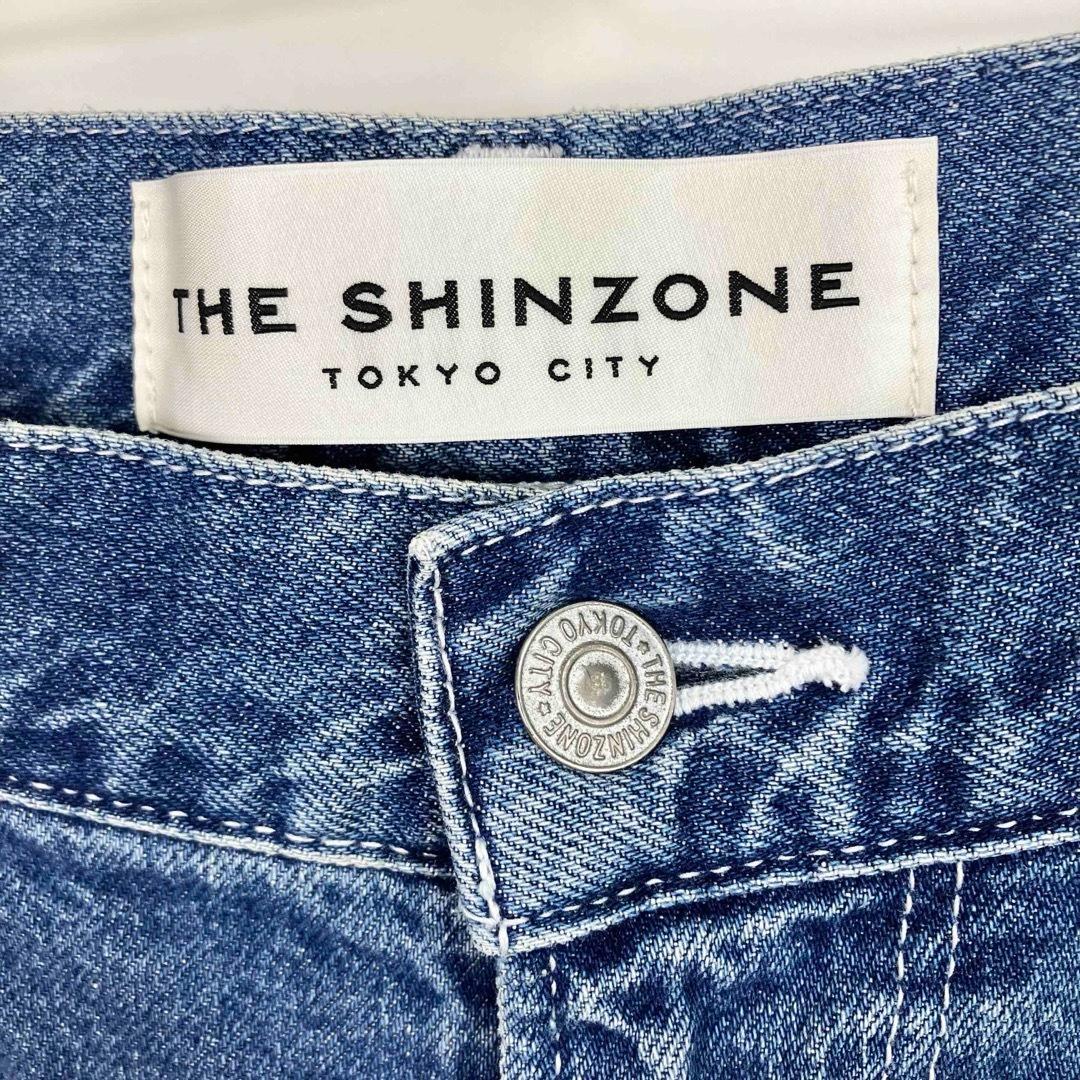 THE SHINZONE TOOL DENIM PANTS ブルー サイズ36