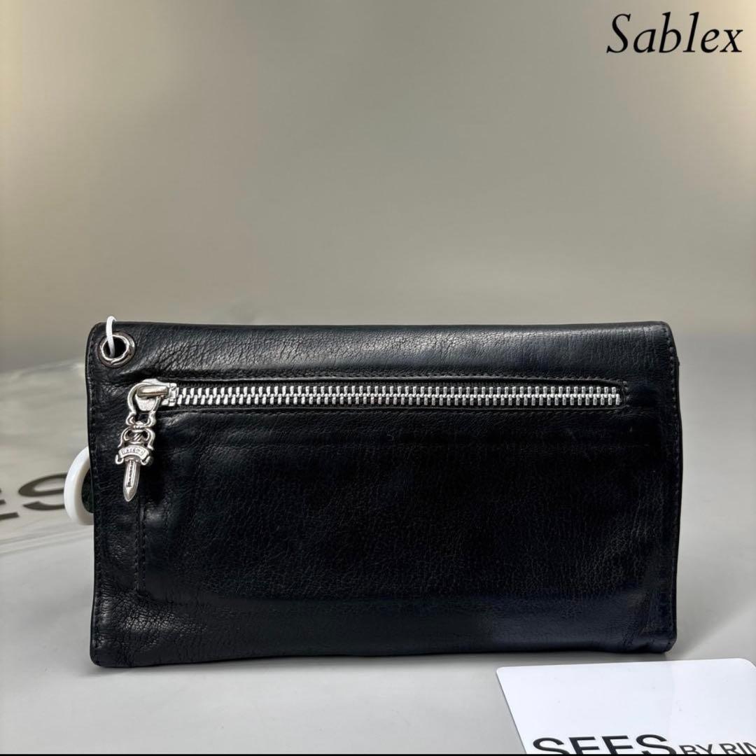 【即購入OK】※値下げ交渉あり クロムハーツ ブラックレザー 長財布