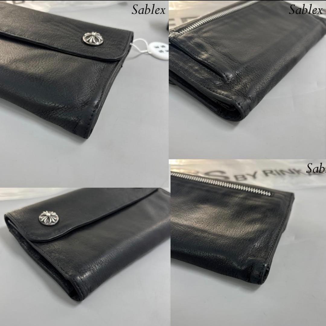 【即購入OK】※値下げ交渉あり クロムハーツ ブラックレザー 長財布