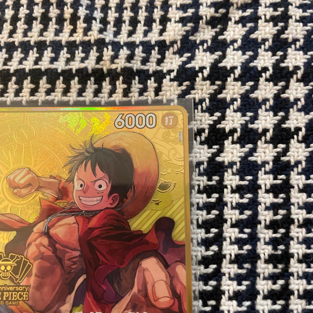 美品　モンキー・D・ルフィ：2nd ANNIVERSARY SET SR