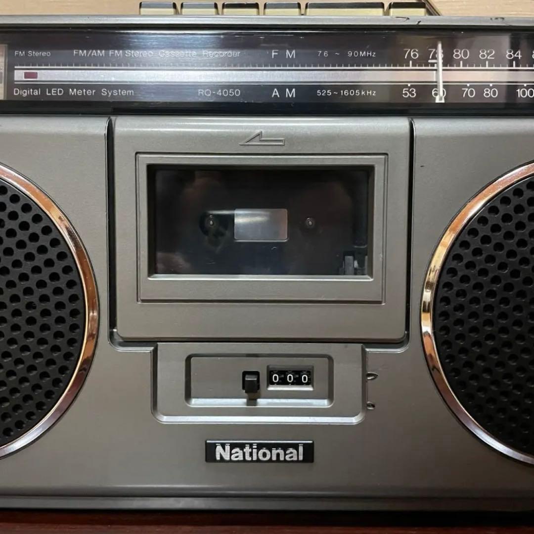 National／ラジカセ／RQ-4050／メンテナンス済み／メンテセット付