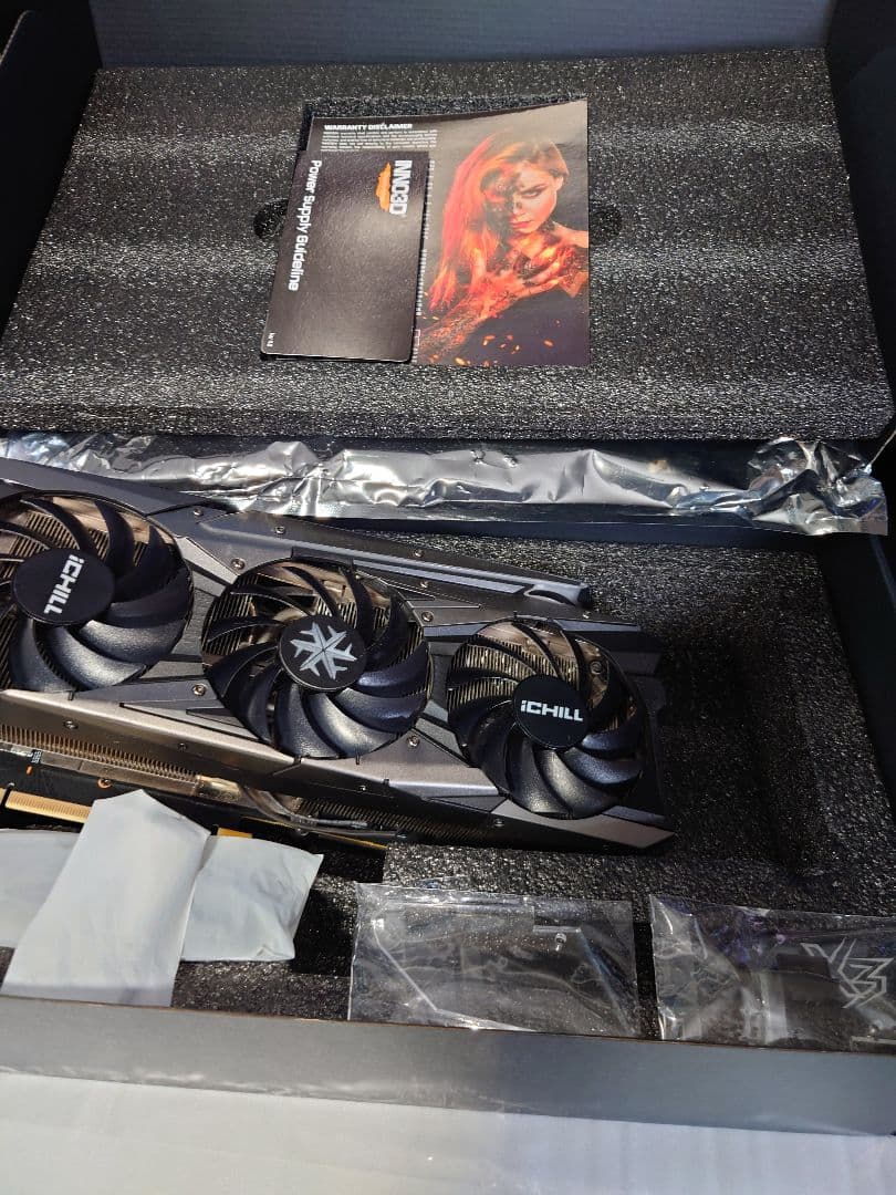INNO3D RTX 3070 ICHILL X3 8GB グラフィックボード