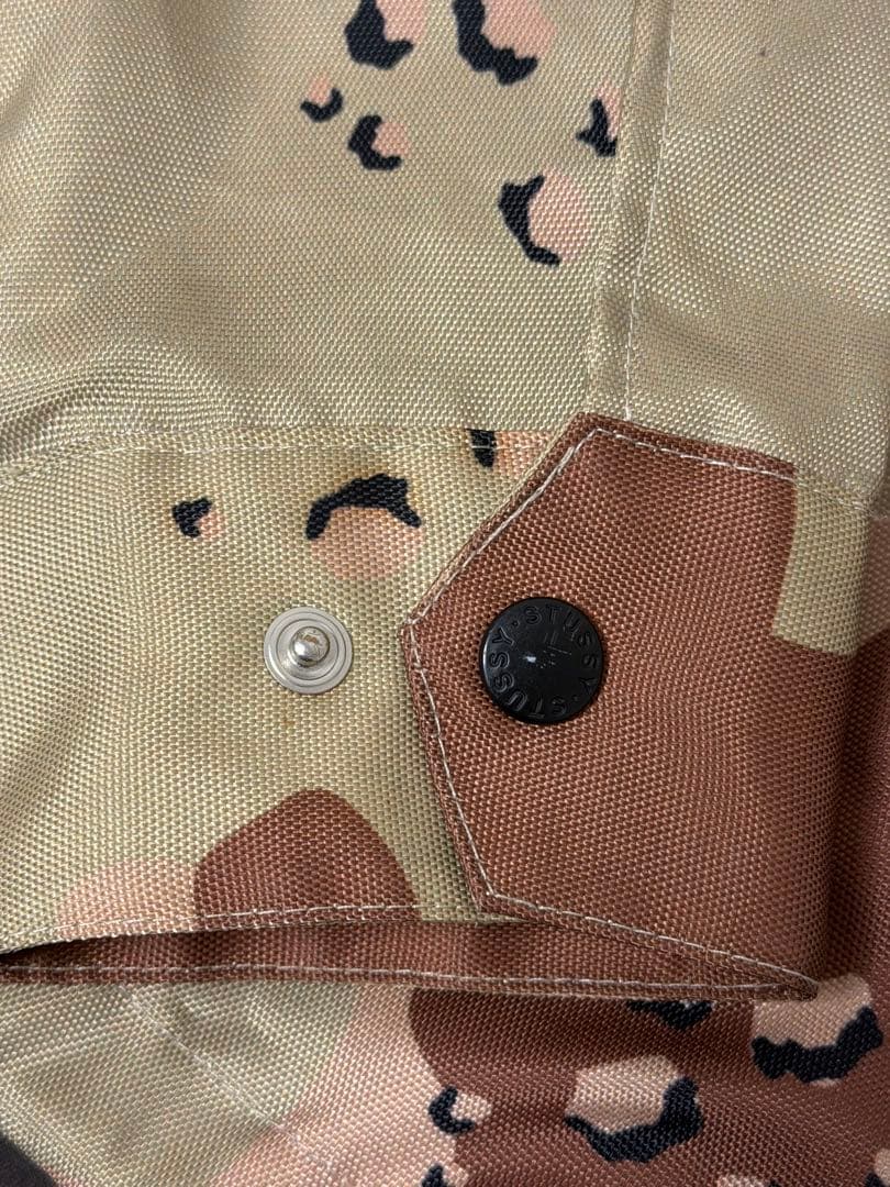 STUSSY カモフラ 迷彩 コーチジャケット