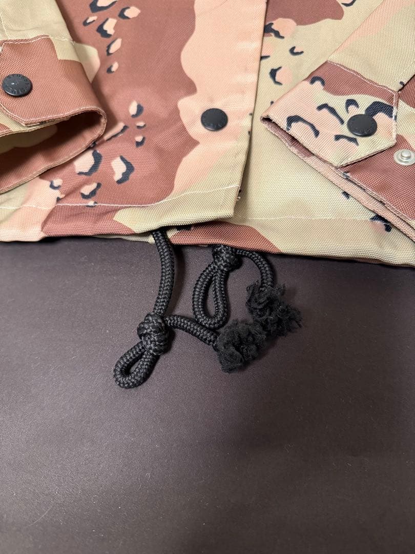 STUSSY カモフラ 迷彩 コーチジャケット