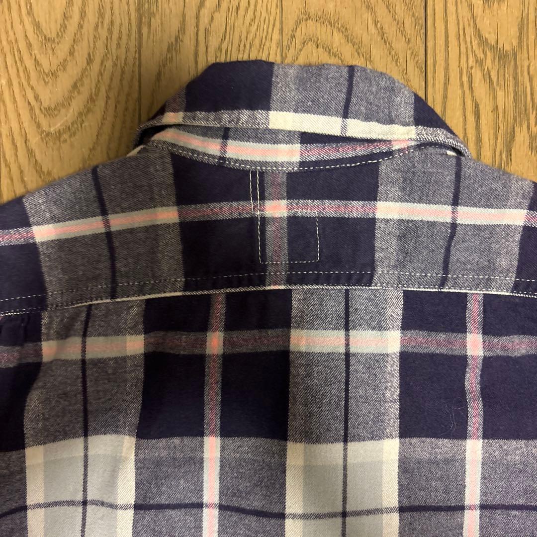 POST O'ALLS ポストオーバーオールズ ネルシャツ サイズS 美品