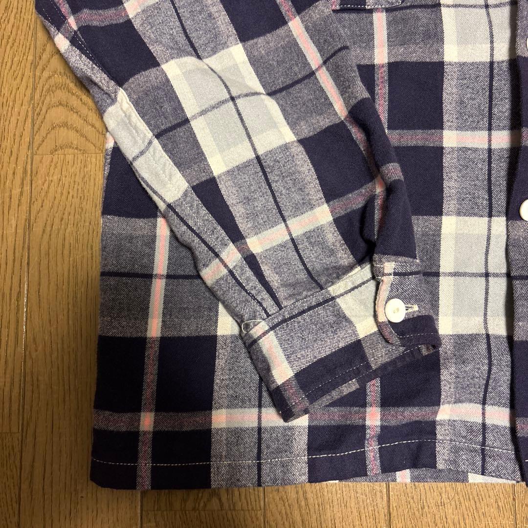 POST O'ALLS ポストオーバーオールズ ネルシャツ サイズS 美品