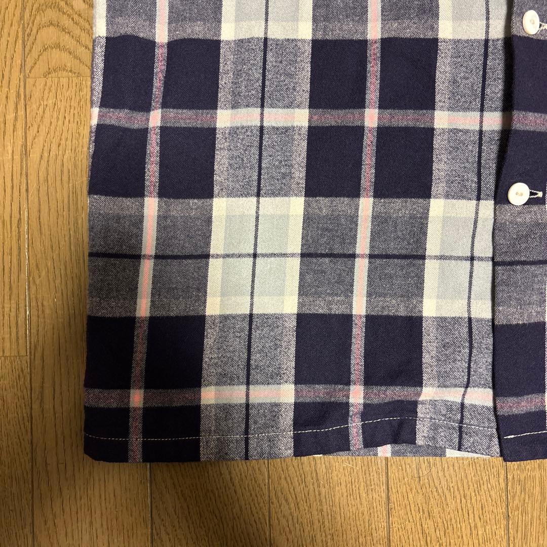 POST O'ALLS ポストオーバーオールズ ネルシャツ サイズS 美品