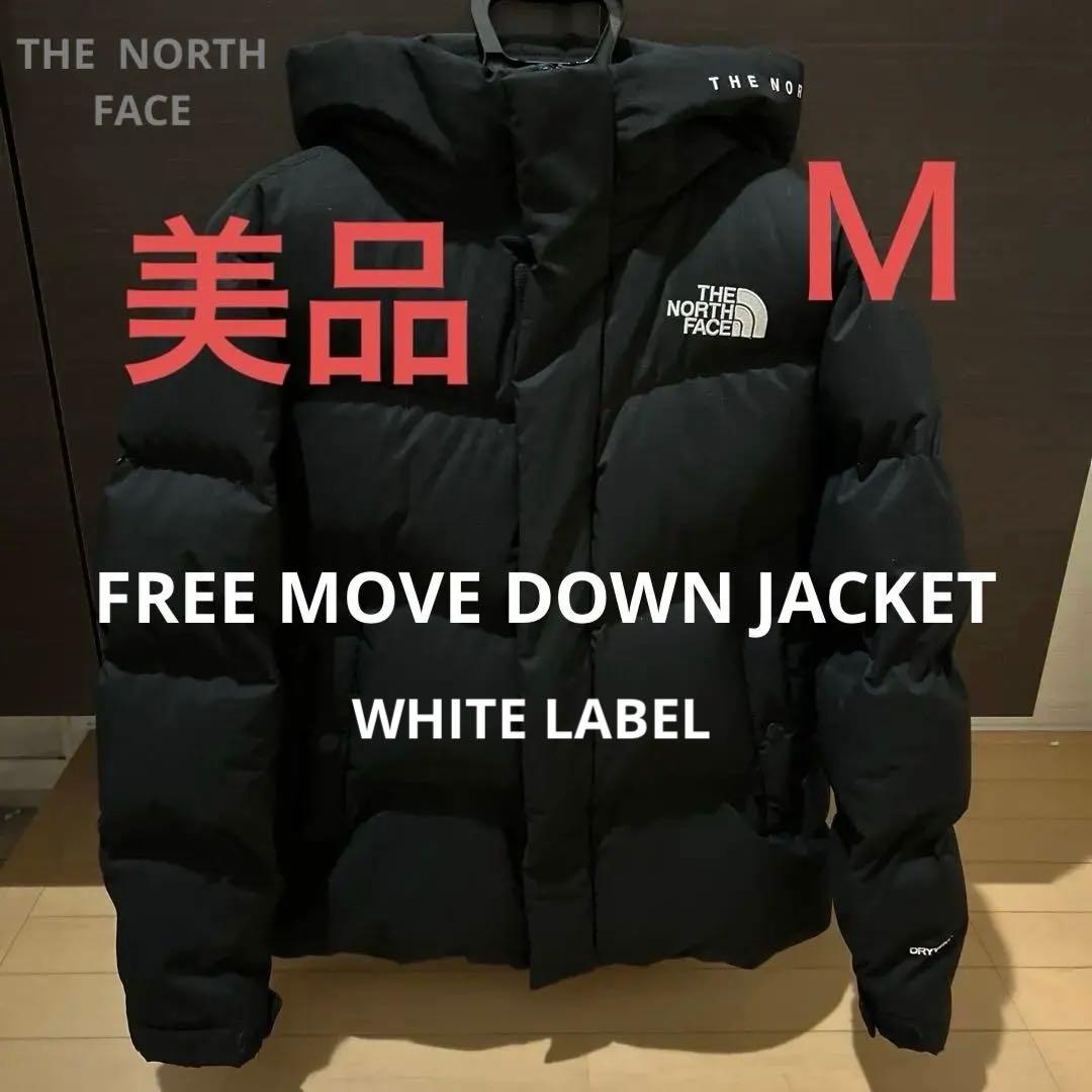 美品‼️ノースフェイス　FREE MOVE DOWN JACKET ブラックＭ