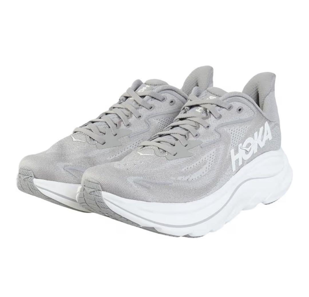 ホカ（HOKA） クリフトン 10 グレー 1162032-STLLR 26.5