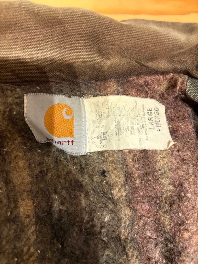 Carhartt ユニオンチケット　90s usa製　 ランチコート