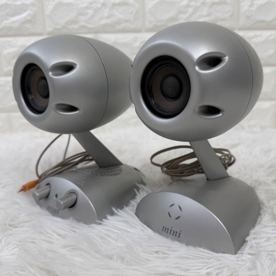 希少 TIMEDOMAIN mini タイムドメイン ミニ シルバー スピーカー