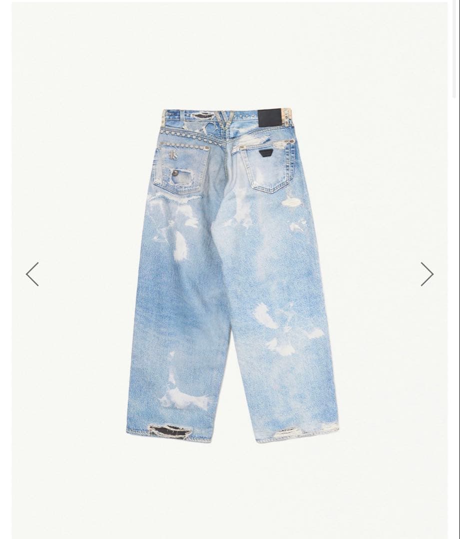 パンツ FORSOMEMONE XX EFFECT DENIM