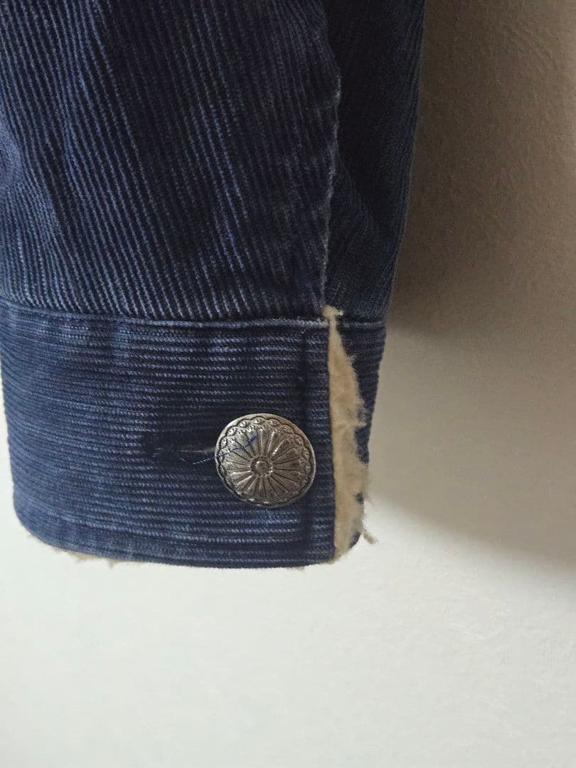 TMT (ティーエムティー) のヴィンテージ・スラブコーデュロイボアランチコート