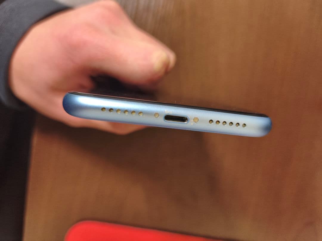 Apple iPhone XR ブルー ジャンク