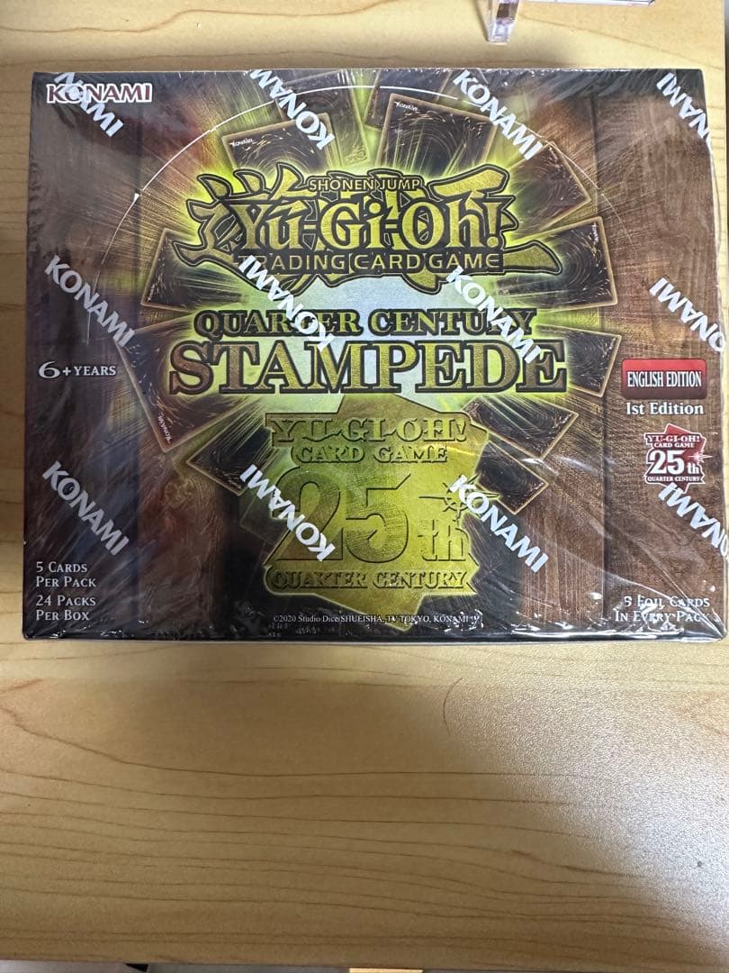 遊戯王OCG クォータセントリー スタンピード 1st Edition 未開封