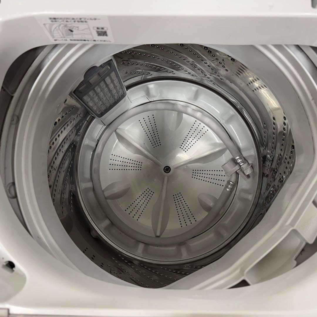 195★2022年製★パナソニック 洗濯機　6KG ホワイト　一人暮らし