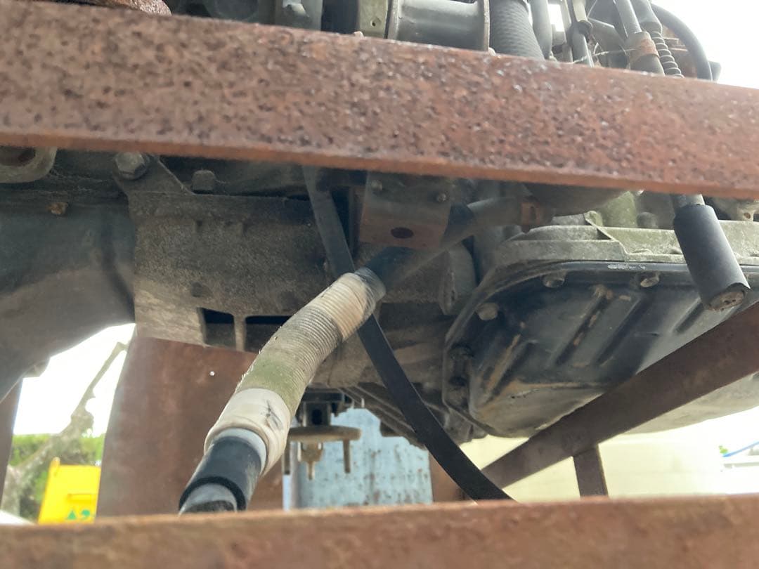 メ*ル様 引き取り限定 トヨタ 4AG エンジン本体 AT付き