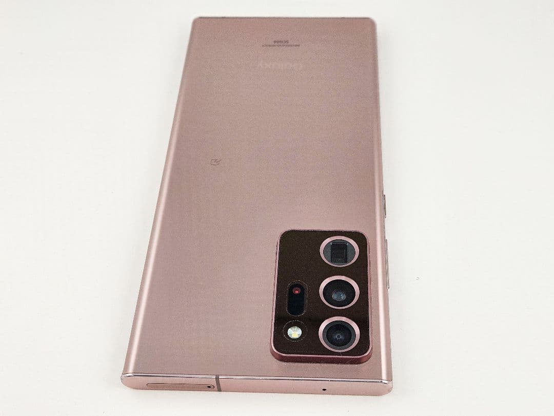美品 Galaxy Note20 Ultra ミスティックブロンズ au版