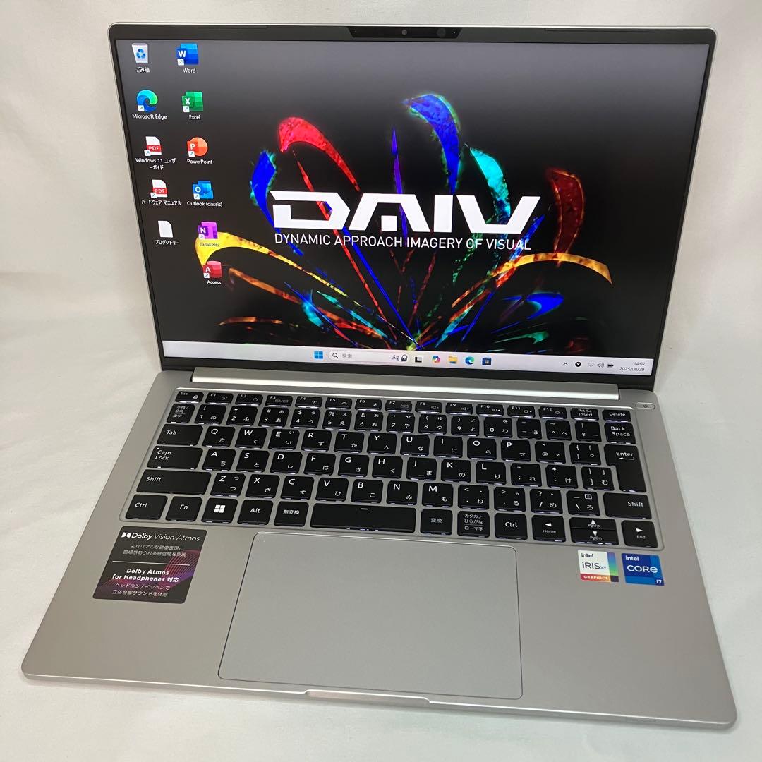 美品 DAIV Z4 13世代 i7 32GB 1TB WUXGA オフィス24