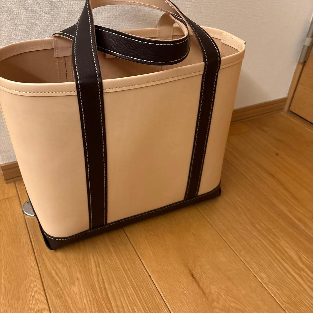 天野宝国 × 2nd ヌメレザートートバッグ　M