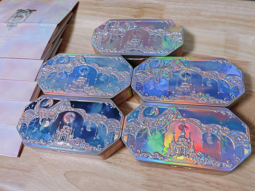 ゴンチャロフ　フラワーノーズ　全5種　コンプリートセット　専用紙袋つき