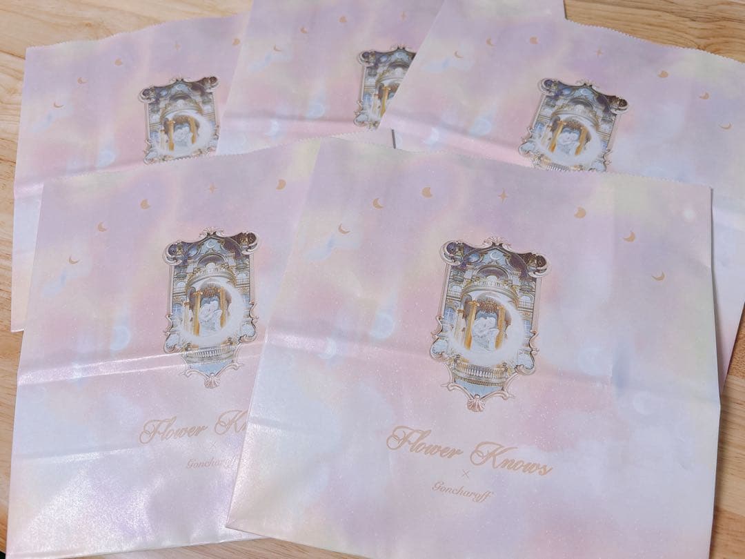 ゴンチャロフ　フラワーノーズ　全5種　コンプリートセット　専用紙袋つき