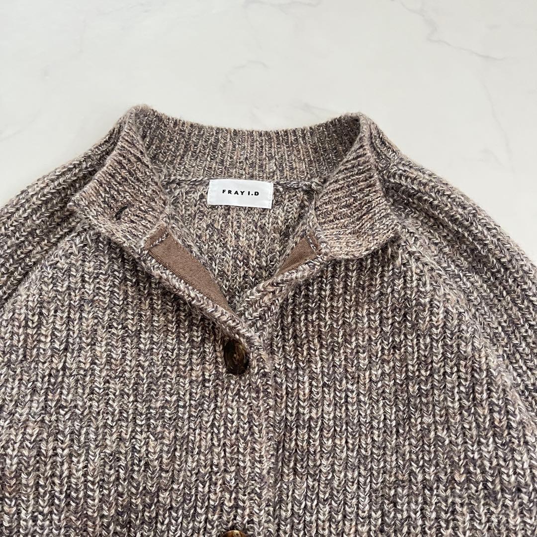 FRAY I.D / フレイアイディー ロングカーデ&ミニニットワンピセット