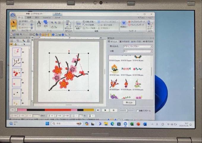 SV1 メモリ16G 刺しゅうノートパソコン ブラザー ジャノメ JUKI PC
